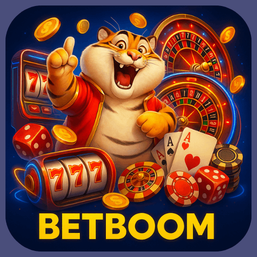 Imagem promocional da BETBOOM mostrando a plataforma e suas vantagens